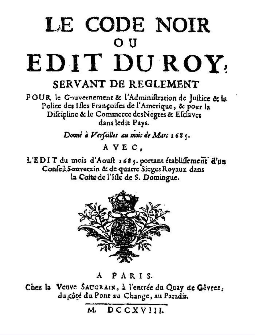 Code noir : 178 ans après l’abolition de l’esclavage, la France efface enfin une honte juridique vieille de plusieurs siècles